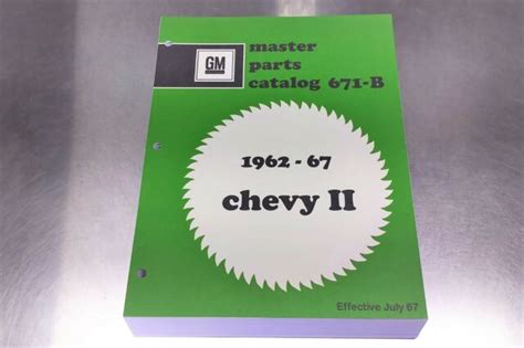 chevy ii nova parts catalog